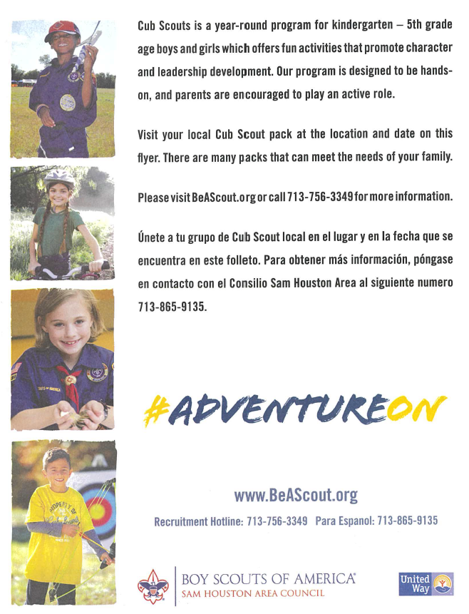 Join the Scouts Explanation